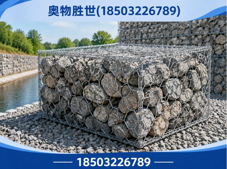 南阳镀锌石笼网展示图